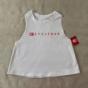 CycleBar Essential Puff Crop Tank